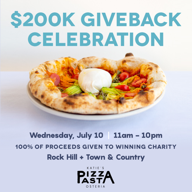 Help Us Celebrate Raising $200,000 for Local Charities on July 10!